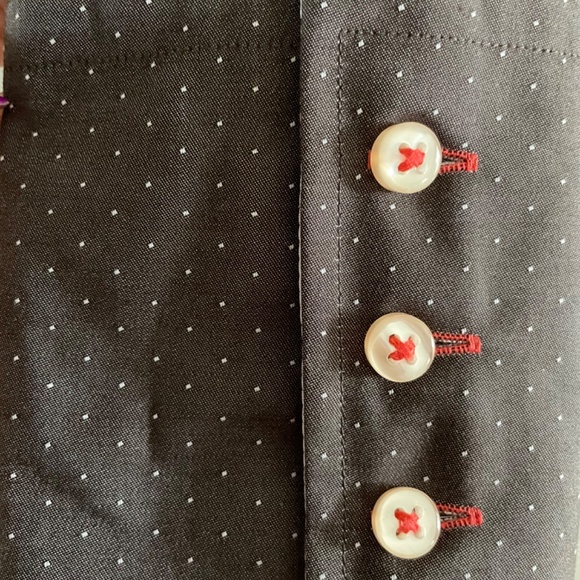 Ladies gray dress shirt from Paris - Picture 3 of 6